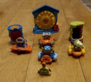Figurki SuperThingsk 5 sztuk + 4 samochody + 2 pudełka winda+ skarbiec 