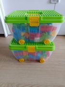 Klocki konstrukcyjne HEMAR K2 w kufrach - 300szt