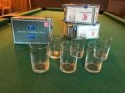 Literatki ze złoceniem. Komplet 6 sztuk 100 ml.