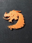Smok 3D (dragon) – brelok / dekoracja 