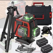 Nowy laser krzyżowy 4x360 zielony zestaw statyw walizka DeWalt