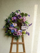 Wiosenny Wianek na drzwi 