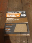 Papier ścierny 100  100 sztuk