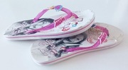 lekkie piankowe klapki japonki dla dziewczynki rozmiar 34 22,4 cm dz