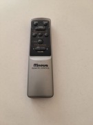 oryginalny pilot do sprzętu audio marki Minowa.