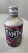 Japońska Fanta o smaku winogronowy w aluminiowej butelce 300ml