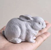 KRÓLIK Wielkanocna forma silikon 5*8.6 do Odlewów Świec Mydła Gipsu Żywic 