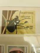 Kambodża 1994  Mi  bl 207   owady  żuk  idealna pozycja 