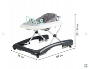 CHODZIK JEŹDZIK EDUKACYJNY PCHACZ SKŁADANY + PANEL