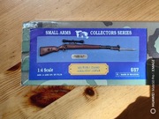 Mauser Kar98 snajperski z luneta i bagnetem, Verlinden no. 657, skala 1:4