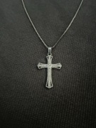 Naszyjnik z krzyżem y2k alternative aesthetic gothic opium vintage pinteret