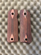 Okładziny do Colt 1911 grip chwyt rękojeści drewno asg wiatrówka broń