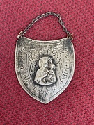 Stary Srebrny Ryngraf Patriotyczny