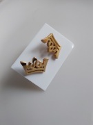 Wkrętki stal 316l pozłacana korony nie uczula!