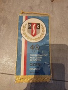 Proporczyk OZPN Gdańsk 40 lat Kolegium Sędziów