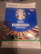 Topps match attax euro 2024 nowy zestaw startowy album + 3 saszetki 