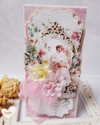 Wyjątkowa ręcznie robiona kartka ślubna