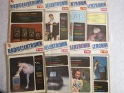 Radioelektronik 1989–1990 – 8 numerów – końcówka PRL + początek lat 90