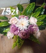 Wiązanka ze sztucznych kwiatów 