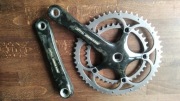 Campagnolo record carbon korba retro szosa 175 53/39 super stan 