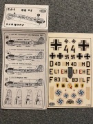 Kalkomania Ju-88 scala 1/72
