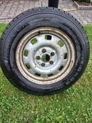 Felga  15" VW T4,Et44 + opona 195/70R15C