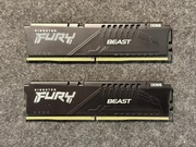 RAM 32GB DDR5 (2x16GB) 5200mhz Kingston Fury Beast