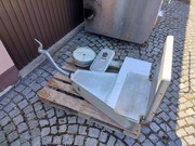 Waga scienna. Masarnia kolejka 