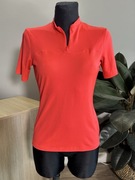 Koszulka sportowa czerwona Decathlon s 36 damska rowerowa na rower