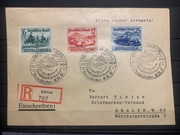 III Rzesza 1939: List Polecony ADENAU - GP NIEMIEC Nürburgring