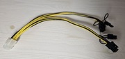 Rozdzielacz zasilania VGA PCI-E 6PIN do 2x 6+2PIN