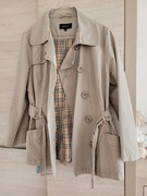 Beżowy trencz XL/42