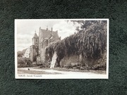 Przedwojenna widokówka Toruń zamek krzyżacki