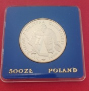 XV Zimowe igrzyska olimpijskie 1988 500 zł 