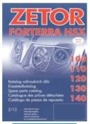 Katalog Zetor Frontera HSX100, 110, 120, 130, 140