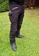 Spodnie motocyklowe XL z podpinką.