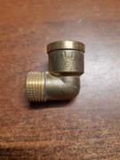 KOLANO KOLANKO MOSIĘŻNE MUFOWO NYPLOWE MOSIĄDZ GW GZ 1/2" DN15 SOLIDNE