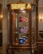 Zestaw prezentowy Serie A dla kibica piłki nożnej dla niego Juventus Inter
