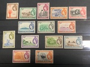 Elżbieta II Tristan Da Cunha 1954 Kolonie Brytyjskie pełna seria **/* 