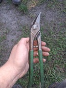 Nożyce do cięcia blachy lewe