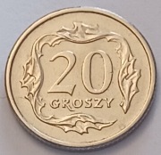 20 gr groszy 1991 r. - (2)