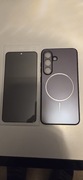 Etui magnetyczne plus szkło do Samsunga Galaxy S25