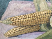 Obraz olej, malarstwo współczesne Janusz Jarosiewicz Kukurydza