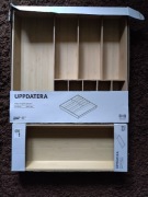 IKEA UPPDATERA taca na sztućce 2 sztuki NOWE