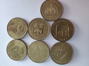 2005r 7szt 2zl kolekcjonerskie rozne