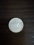 10 gr PRL.1974 r.Bez znaku mennicy