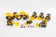 Lego 4200 4201 6512 7246 60072 pojazdy budowlane koparka wywrotka