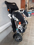 Wózek inwalidzki elektryczny składany