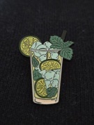 Przypinka pin button mojito