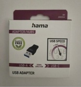 Adapter Hama gniazdo USB-C - wtyk USB-A 3.2